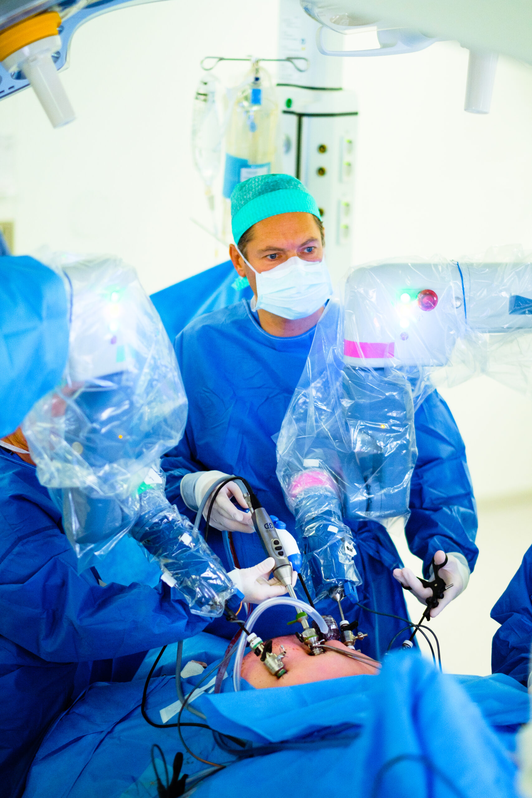 Photo: Bram Saeys; MMC Robot OK, urologie, prostaat verwijdering