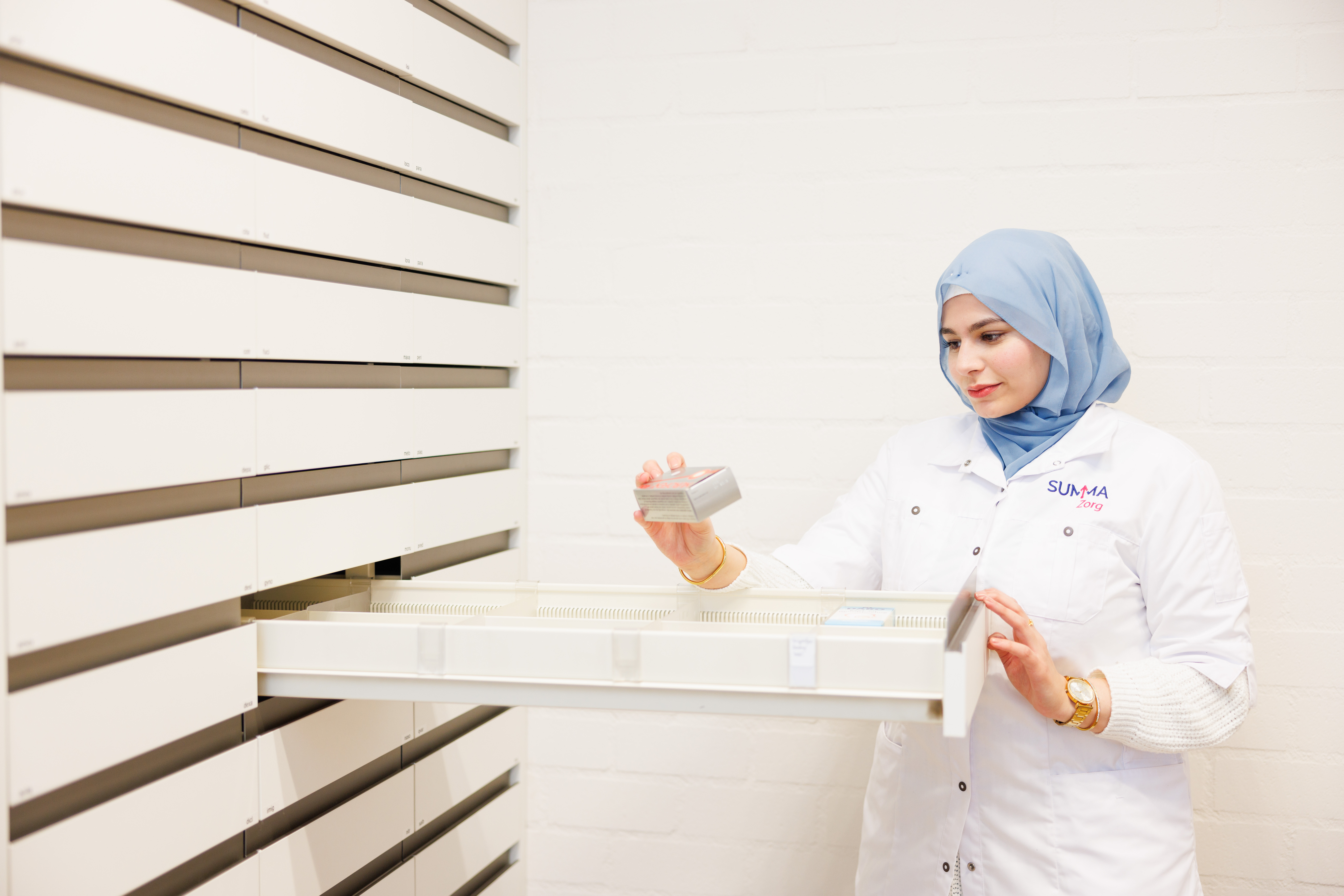 Summa College Opleiding Apothekers Assistent Foto: Bram Saeys