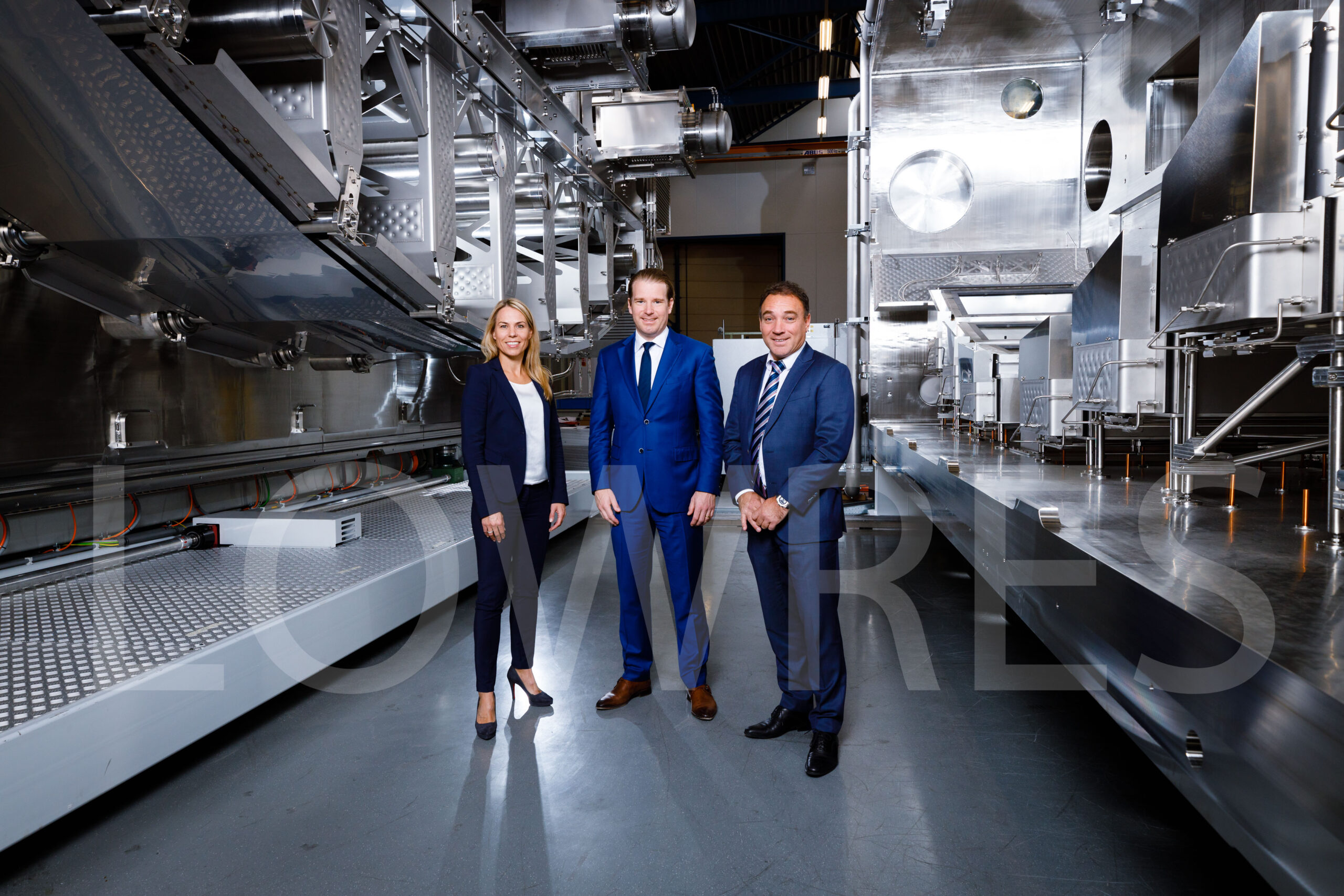 Photo: Bram Saeys; Jennifer, Pieter en Willem van der Leegte; VDL